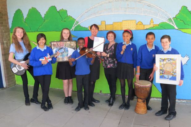 Castle Newnham School Arts honour for Newnham Middle School Bedford Today