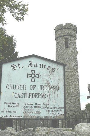 Castledermot Round Tower St James Church of Ireland Castledermot Picture of Castledermot