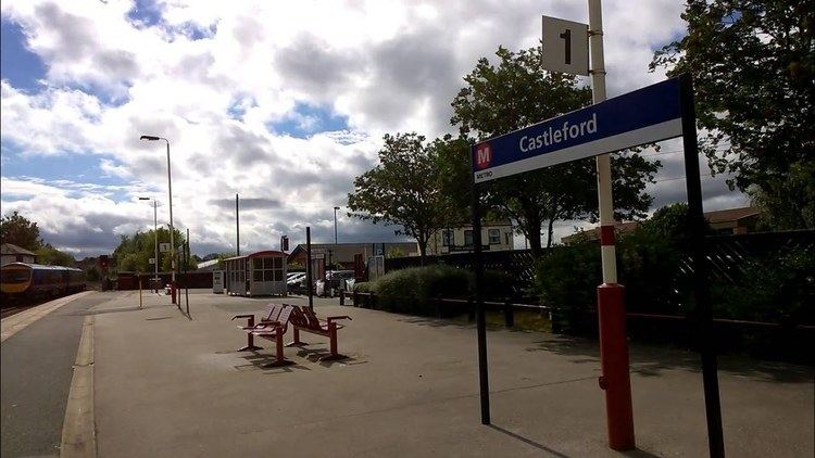 Castleford railway station Castleford Train Station YouTube