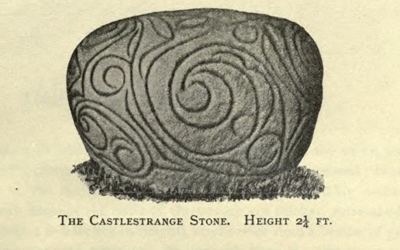 Castlestrange Stone Castlestrange Rock Art The Megalithic Portal and Megalith Map