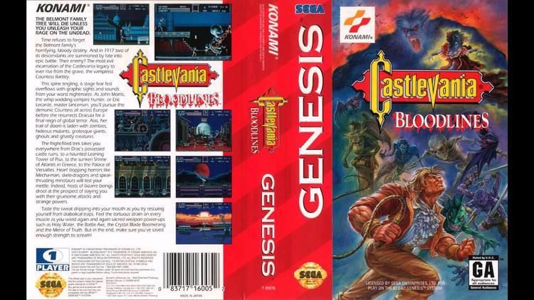 Castlevania: Bloodlines SEGA Genesis Music Castlevania Bloodlines Full Original