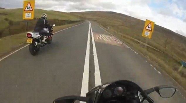 Cat and Fiddle Road Biker who filmed himself speeding on Britain39s dangerous Cat and