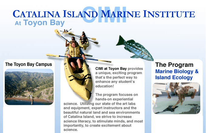Catalina Island Marine Institute Catalina Island Marine Institute CIMI 2015 RegOnline