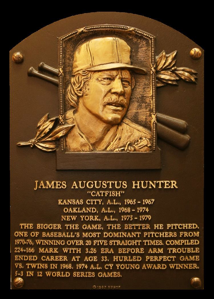 Catfish Hunter Hunter Catfish Baseball Hall of Fame