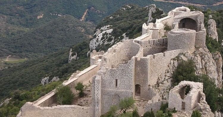 Cathar castles Cathar amp other castles in the LanguedocRoussillon south of France