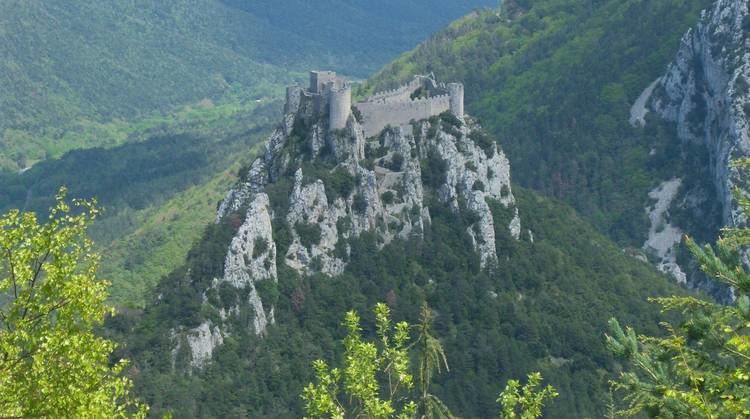 Cathar castles chateauviewcomwpcontentuploads201401Puilaur