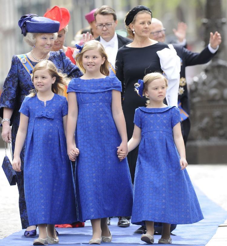 Catharina-Amalia, Princess of Orange Netherlands welcomes its first King for more than 120
