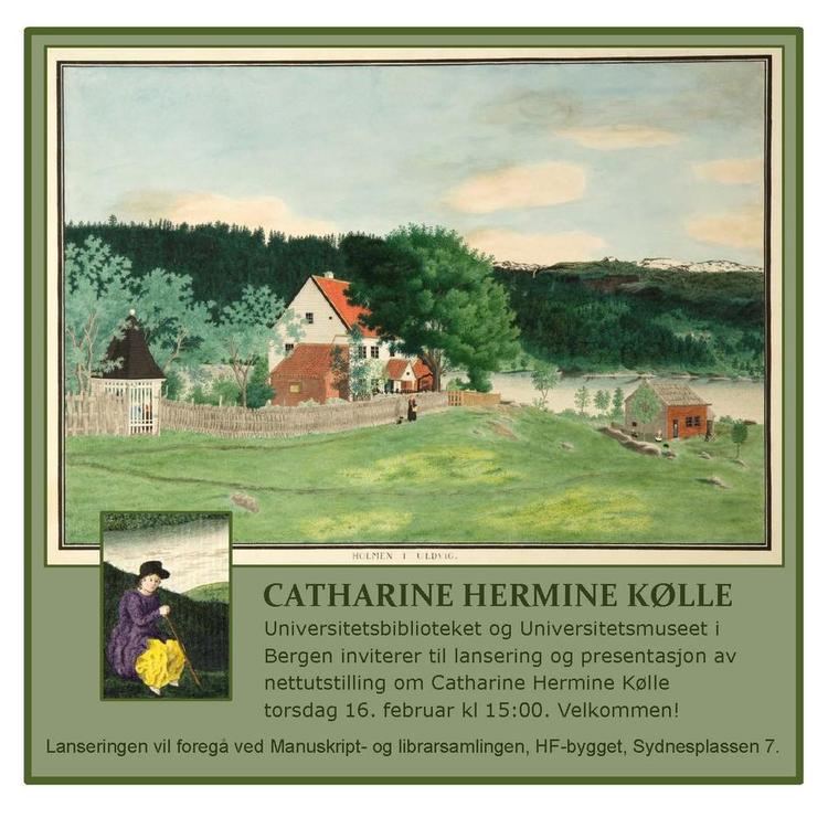 Catharine Hermine Kølle Lansering av nettutstilling om Catharine Hermine Klle 17881859