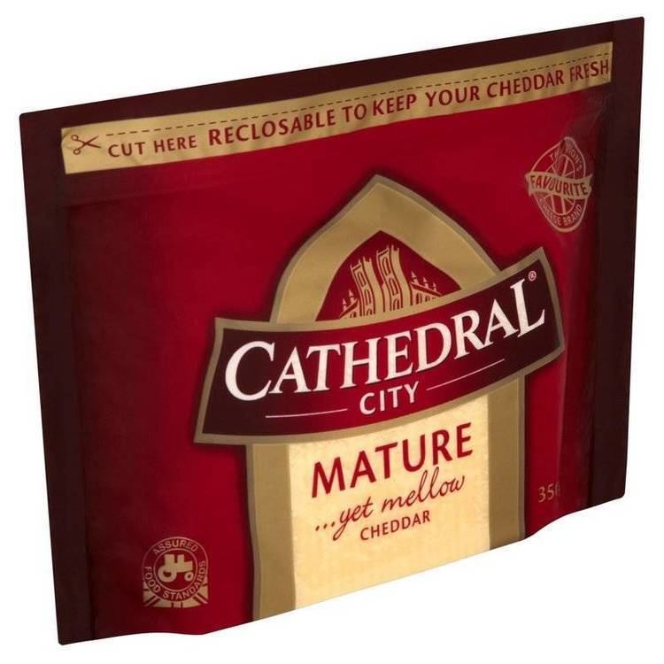 Cathedral City Cheddar Cathedral City Mature Yet Mellow Cheddar 350g Richmond39s British
