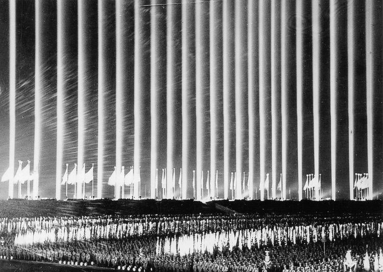 Cathedral of light 1930s Nazi rallies featured an imposing 39cathedral of light39