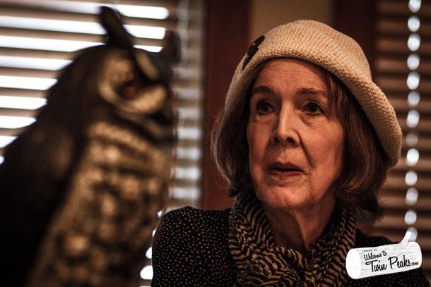 Catherine E. Coulson Good Night Log Lady Rest In Peace Catherine E