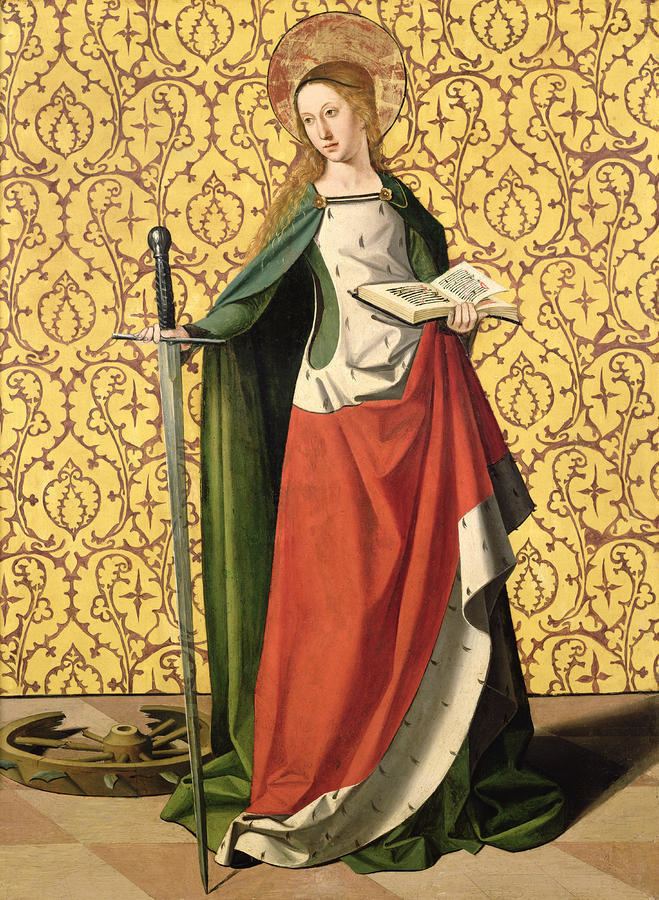 Catherine of Alexandria St Catherine of Alexandria The Aeon Eye