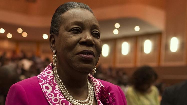 Catherine Samba-Panza Catherine SambaPanza leaves the UN General Assembly and