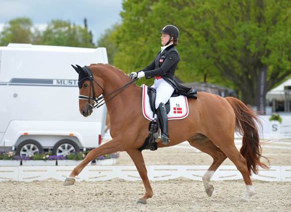 Cathrine Dufour Cathrine Dufour amp Cassidy Post Personal Best Score to Lead Denmark