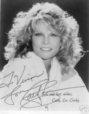 Cathy Lee Crosby Cathy Lee Crosby born December 2 1944 is an American actress