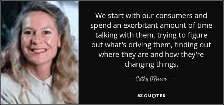 Cathy O'Brien (conspiracy theorist) QUOTES BY CATHY O39BRIEN AZ Quotes