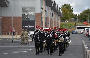 Catterick Garrison DIO delivers new town centre for Catterick Garrison GOVUK