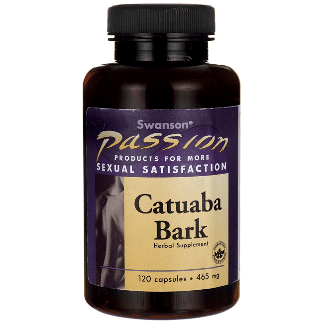 Catuaba Catuaba Bark Extract Sexual Health Supplement Swanson Health Products