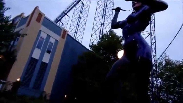 Catwoman's Whip Six Flags New England Catwoman39s Whip On Ride Front Row POV
