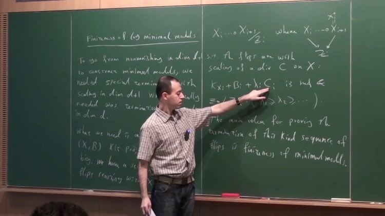Caucher Birkar Lectures on birational geometry 14 by Caucher Birkar YouTube