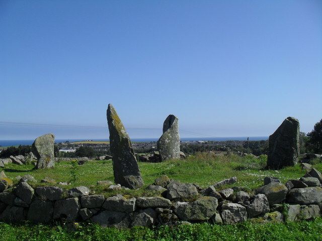 Causey Mounth Stone Circle by Causey Mounth Jenny Flett Geograph Britain and