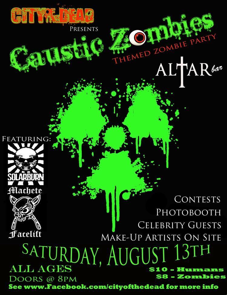 Caustic Zombies CAUSTIC ZOMBIES Altar Bar 8132011