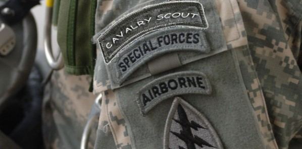 Cavalry scout Cavalry Scouts Awarded Tab and Beret Hit The Woodline