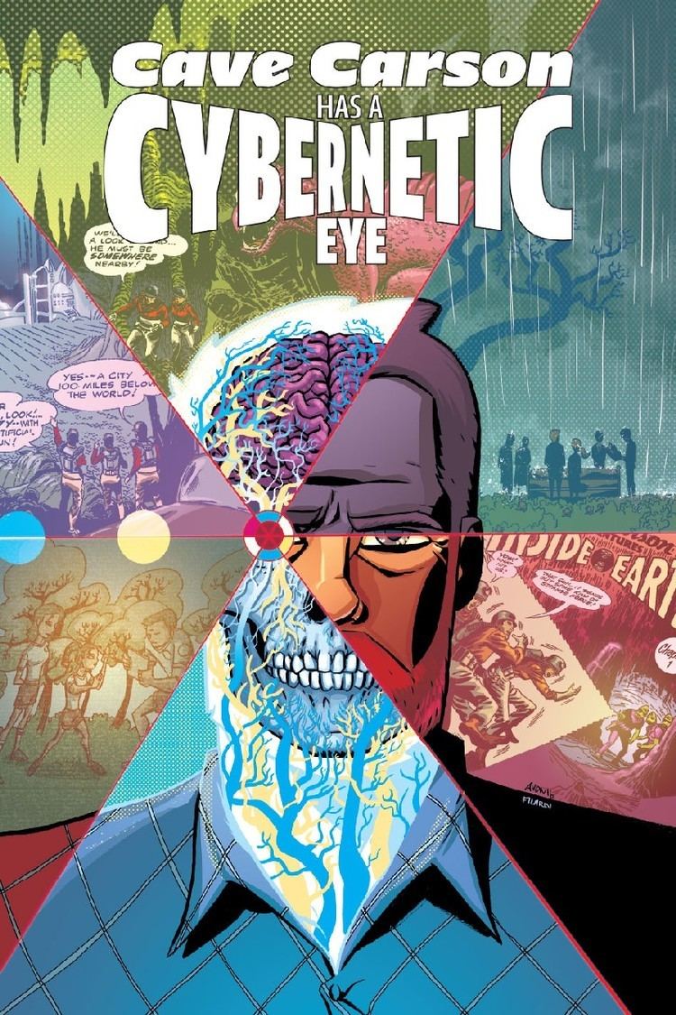 Cave Carson Preview CAVE CARSON HAS A CYBERNETIC EYE 1