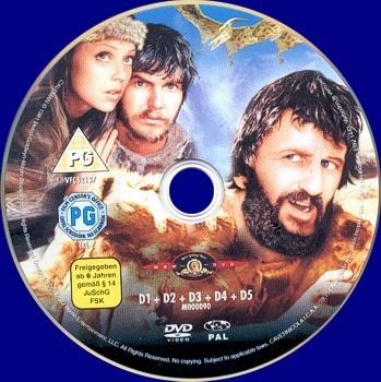 Caveman (film) DVD George Harrison Ringo Starr Caveman Film DVD