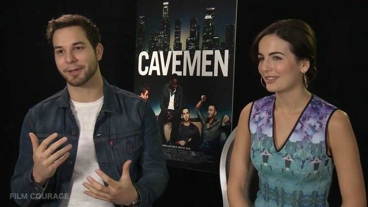 Cavemen (film) CAVEMEN Movie Full interview with Camilla Belle and Skylar Astin