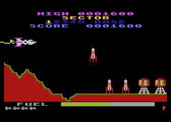Caverns of Mars Atari 400 800 XL XE Caverns of Mars II scans dump download