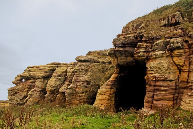 Caves of Caiplie The Chapel Cave at Caiplie Caves On the Fife Coastal path Flickr