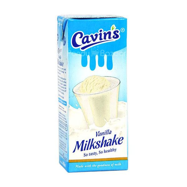 Cavin's Milkshake Cavins Vanilla Milk Shake Carton Pack 200ml Go Pondy Bazaar Best