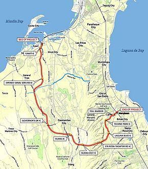 Cavite–Laguna Expressway CaviteLaguna Expressway Wikipedia