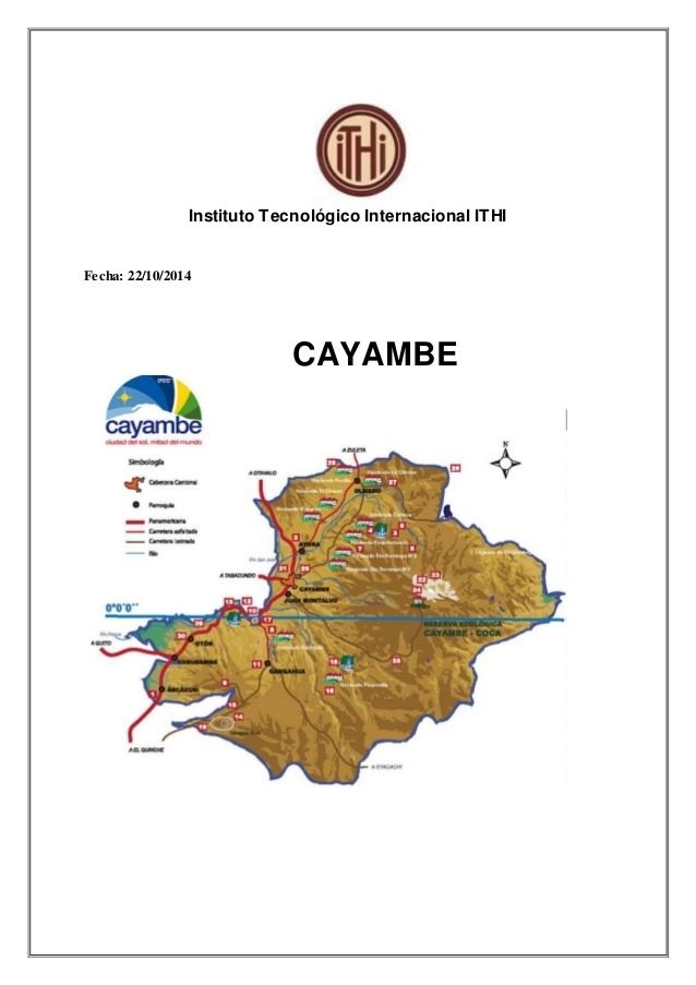 Cayambe Canton Canton Cayambe