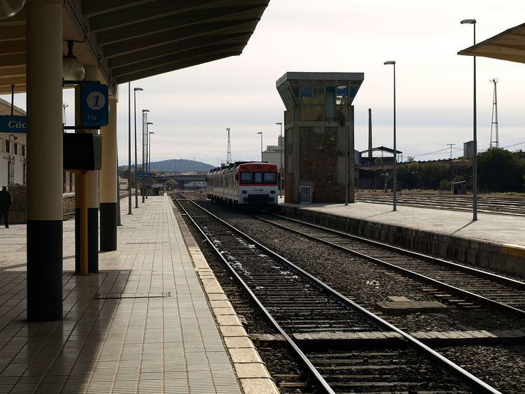 Cáceres railway station