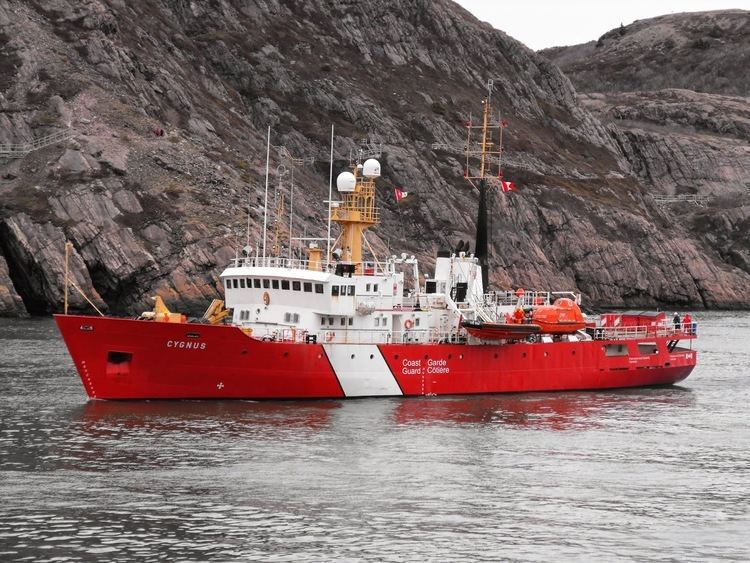 CCGS Cygnus Ship Movements at St John39s and other ports in Newfoundland