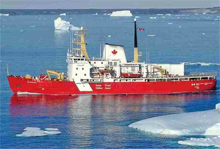 CCGS Des Groseilliers Canadian Coast Guard Central and Arctic Region Marinfo