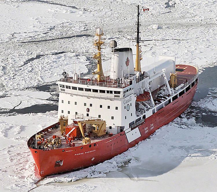 CCGS Pierre Radisson Canadian Coast Guard Central and Arctic Region Marinfo