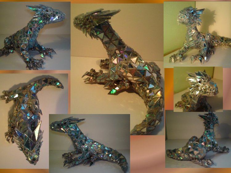 C.D. Dragón Shiny CD dragon by ClovenHooves on DeviantArt