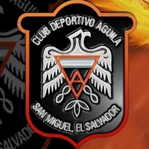 CD Aguila El Salvador License Plate Metal Calcomania Die Cut San Miguel Team 
