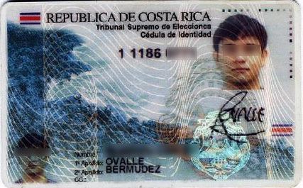 Cédula de identidad (Costa Rica)