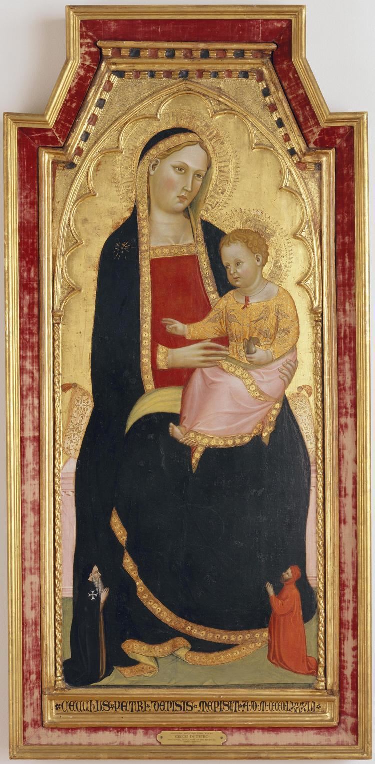 Cecco di Pietro File3 Cecco di Pietro Madonna with Child 1386 Portland Art Museum