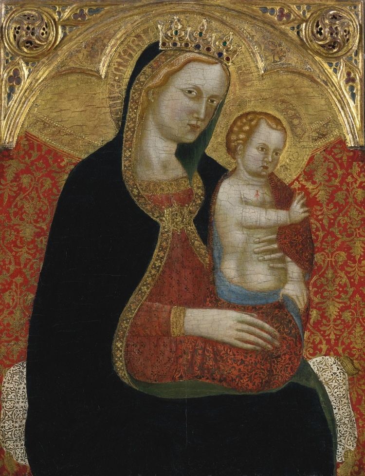 Cecco di Pietro FileCECCO DI PIETRO MADONNA AND CHILD 14th century Sothebysjpg