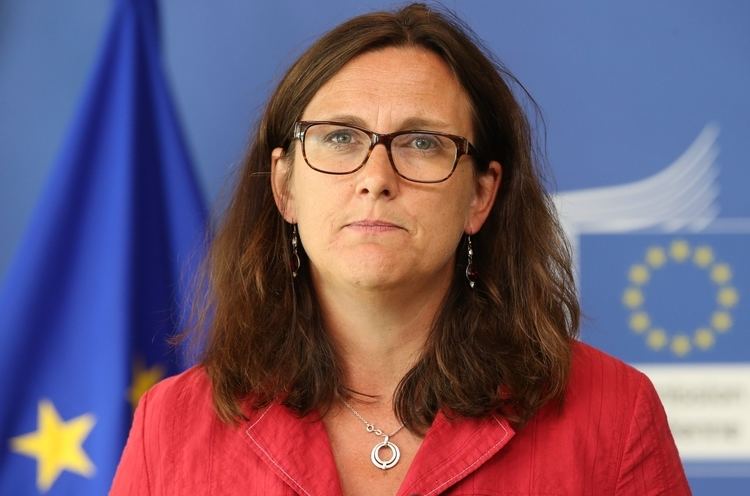 Cecilia Malmström Malmstrm weathers the storm POLITICO