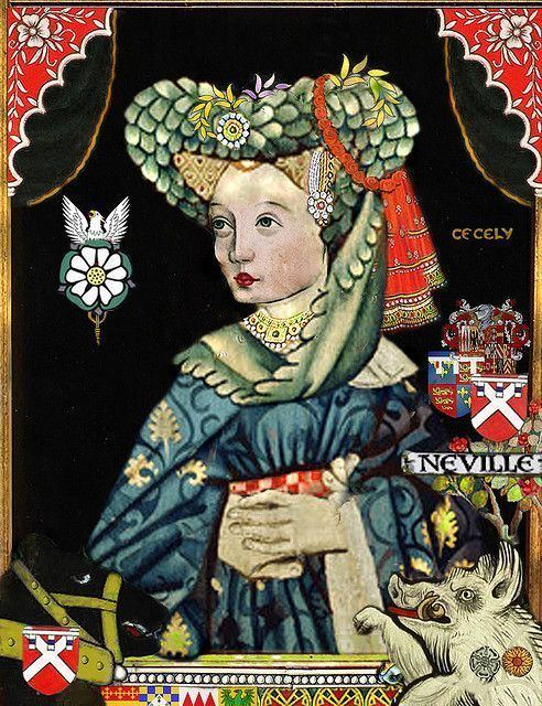 Cecily Neville, Duchess of York WHITE ROSE CECILY NEVILLEDuchess of York mother of