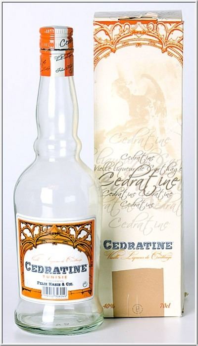 Cedratine Lehmann amp Co Likr Tunesien Cedratine Liqueur aus Tunesien