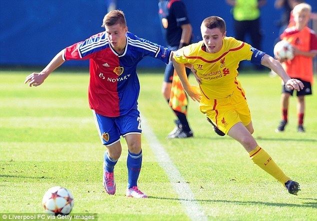 Cedric Itten Liverpool lose 100 record in UEFA Youth League thanks to Basle39s