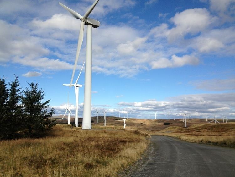 Cefn Croes Wind Farm Views from the bike shed Cefn Croes windfarm 14 seconds to make