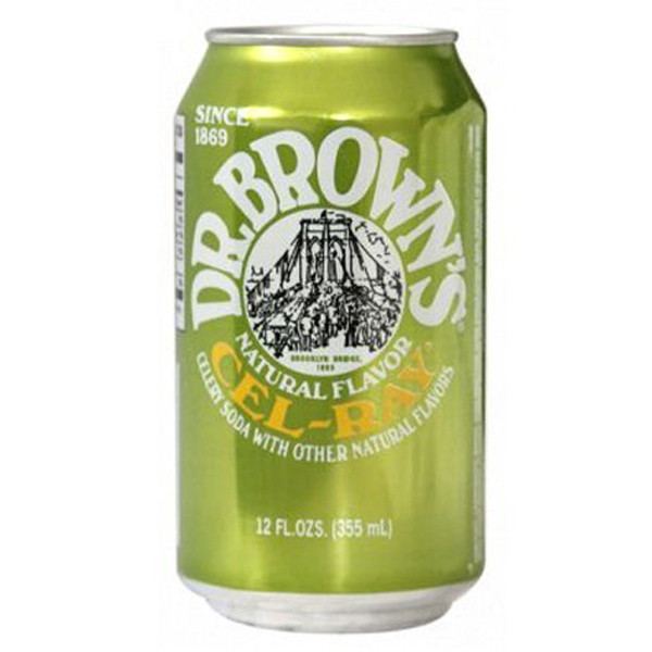Cel-Ray Dr Browns Cel Ray Soda 12 Oz Cans Pack of 24